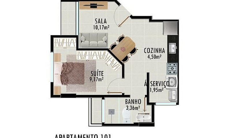 Apartamentos 1, 2 Ou...
