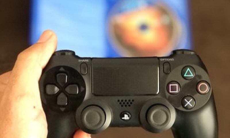 Controle Ps4 + Jogos...