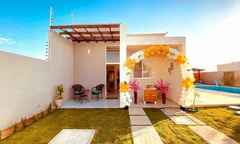 Casa Com Piscina Alu...