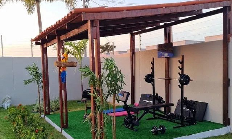 Casa Com Piscina Alu...