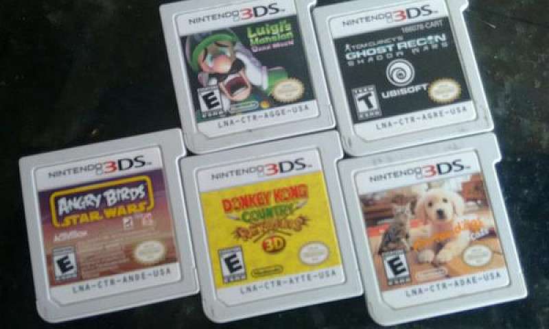 3Ds Jogos Luigi Mans...