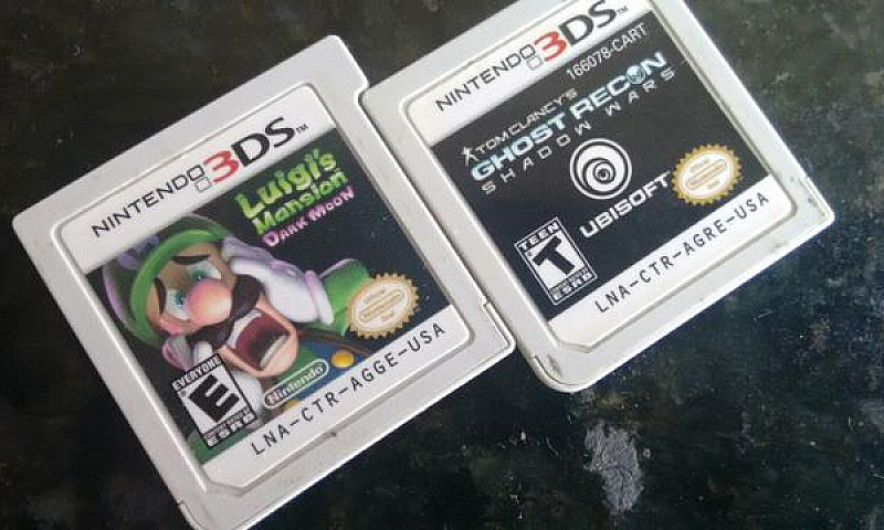 3Ds Jogos Luigi Mans...