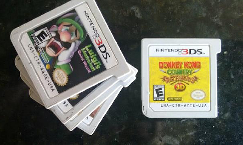 3Ds Jogos Luigi Mans...