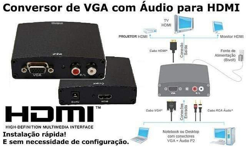 Conversor Vga Para H...