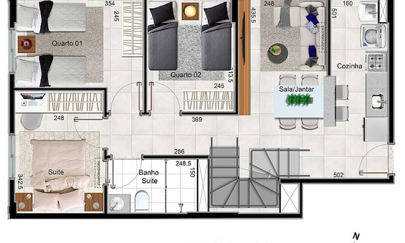 Apartamento Para Ven...