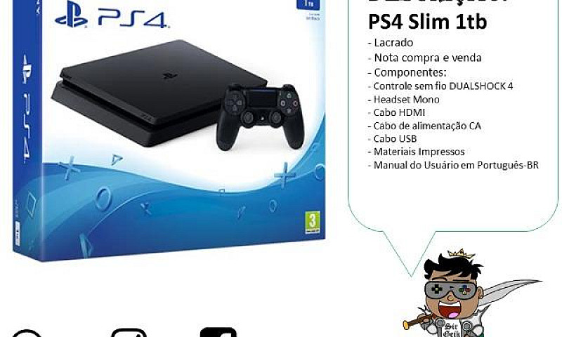 Ps4 Slim 1Tb | Mais ...