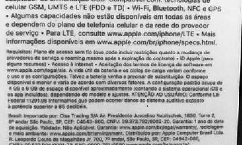 Iphone 7 32 Giga, 10...