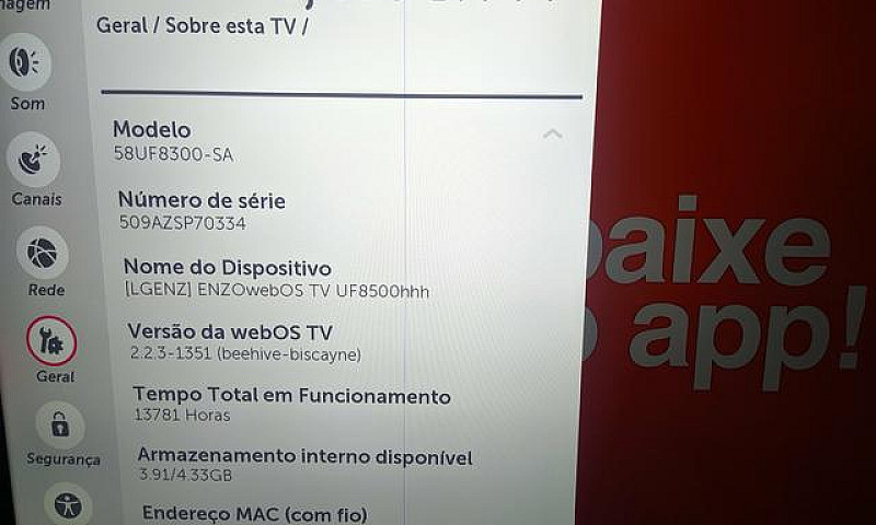 Tv Led 60 4K Lg Smar...