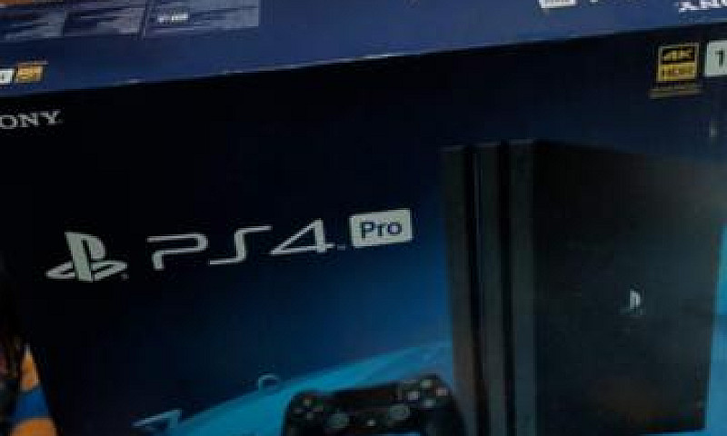 Ps4 Pró 1 Controle F...