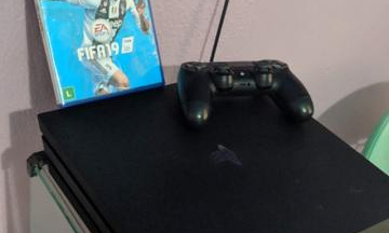 Ps4 Pró 1 Controle F...