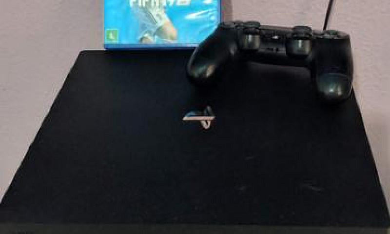 Ps4 Pró 1 Controle F...