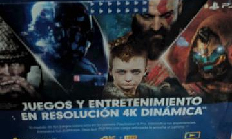 Ps4 Pró 1 Controle F...