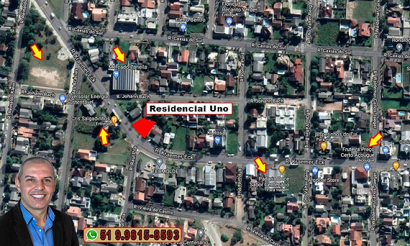 Casa Térrea Com 3 Do...