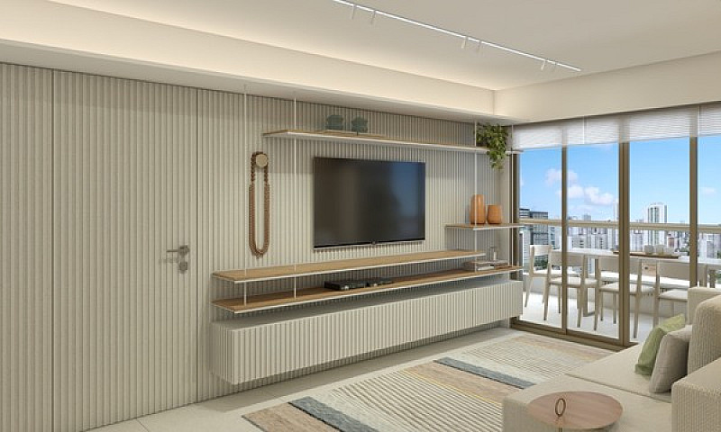 Apartamento 3 Quarto...