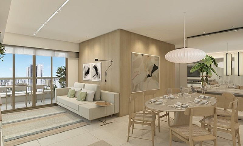 Apartamento 3 Quarto...