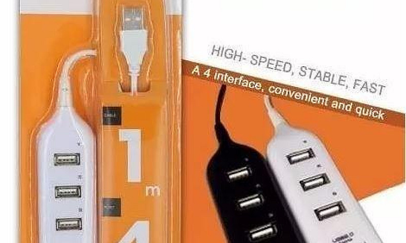 Hub Usb 4 Portas 2.0...