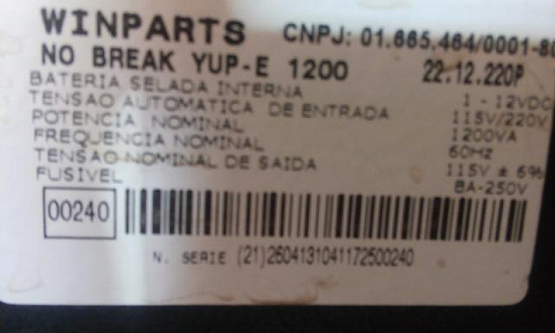 Nobreak De 1200Va Da...