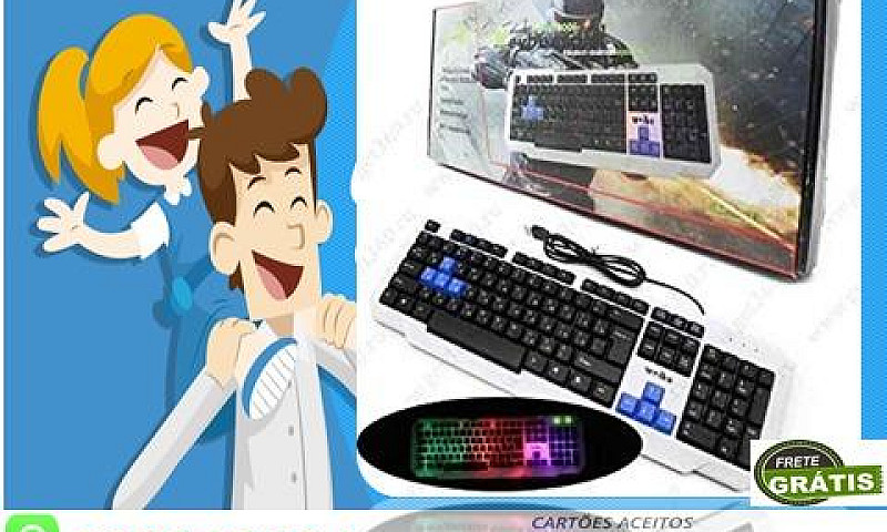 Teclado Gamer Weibo ...