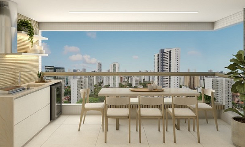 Apartamento 3 Quarto...