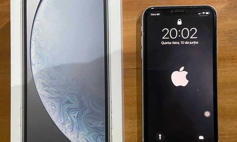 Iphone Xr Branco 64G...