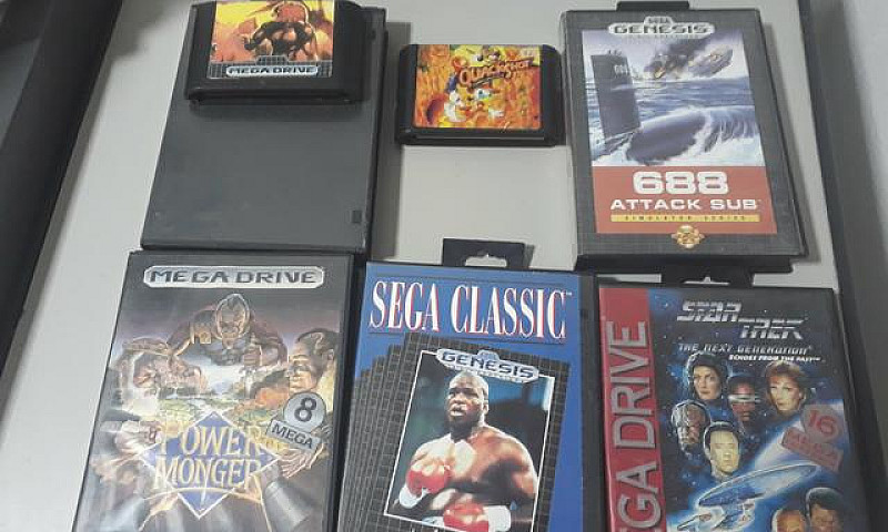 Jogos Megadrive Rari...