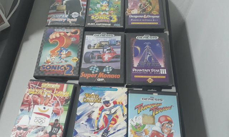 Jogos Megadrive Rari...