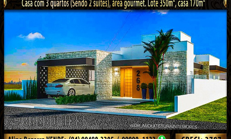 Casa Com 170M² No Co...