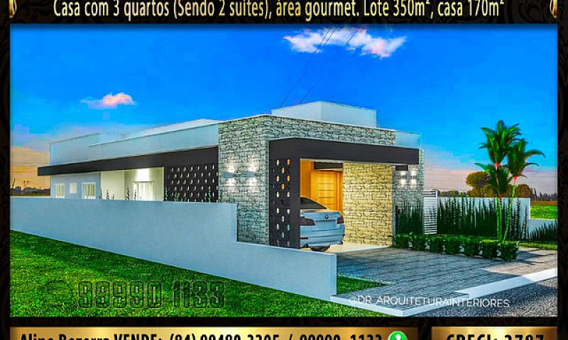 Casa Com 170M² No Co...