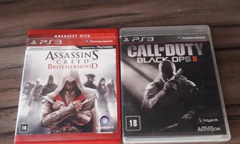 2 Jogos De Ps3 Barat...