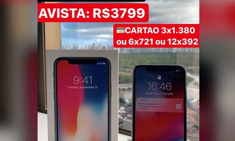 Iphone X 64Gb Semino...