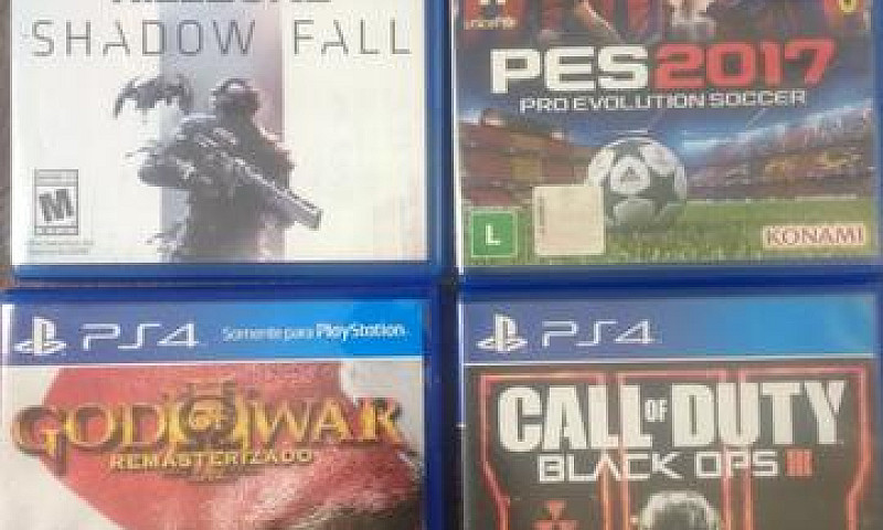 Jogos De Ps4...