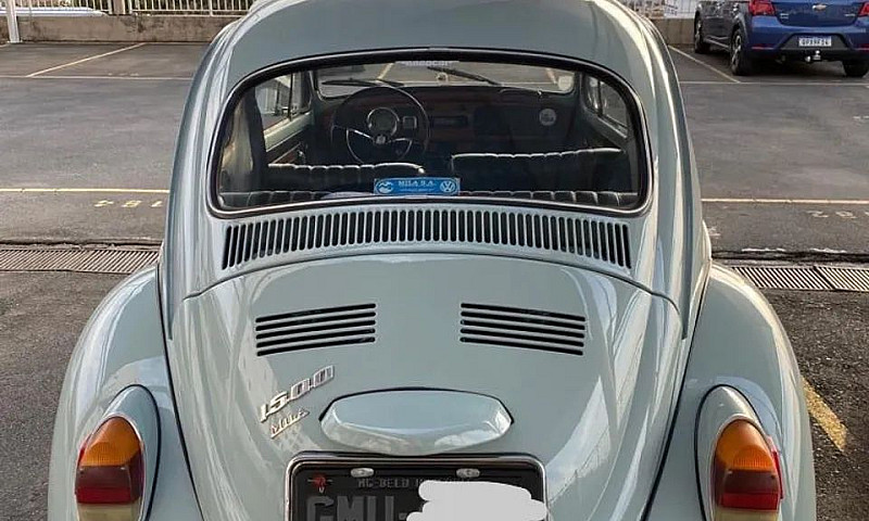 Fusca 1500 - Placa P...