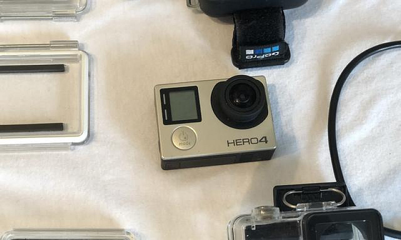 Gopro 4 Hero + Kit C...