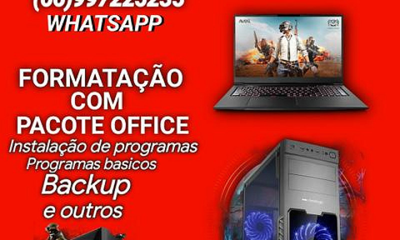 Formatação De Notebo...