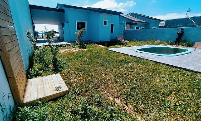 Casa Com Piscina Em ...