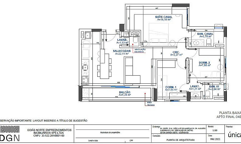 Ágio - Apartamento N...