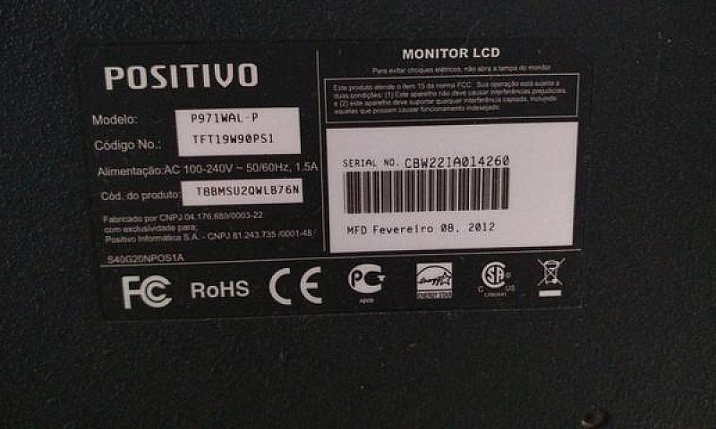 Monitor 100,00 Reais...
