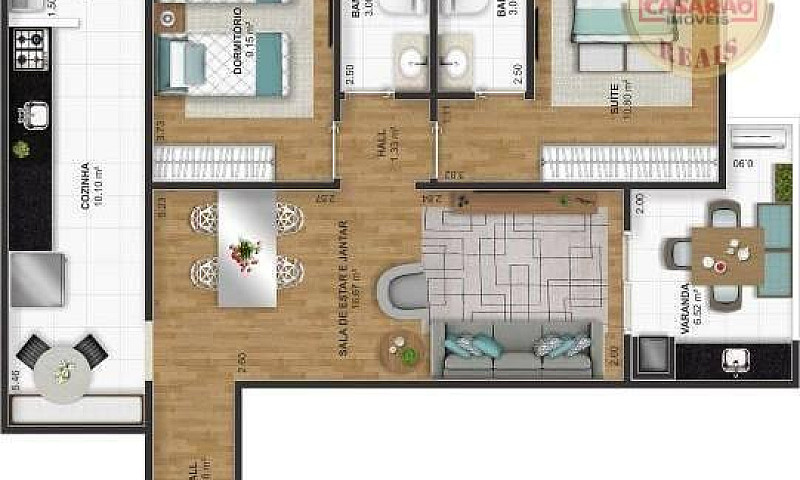 Apartamento Com 2 Do...