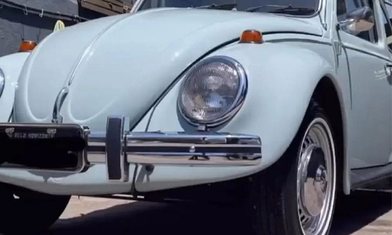 Fusca 1500 - Placa P...
