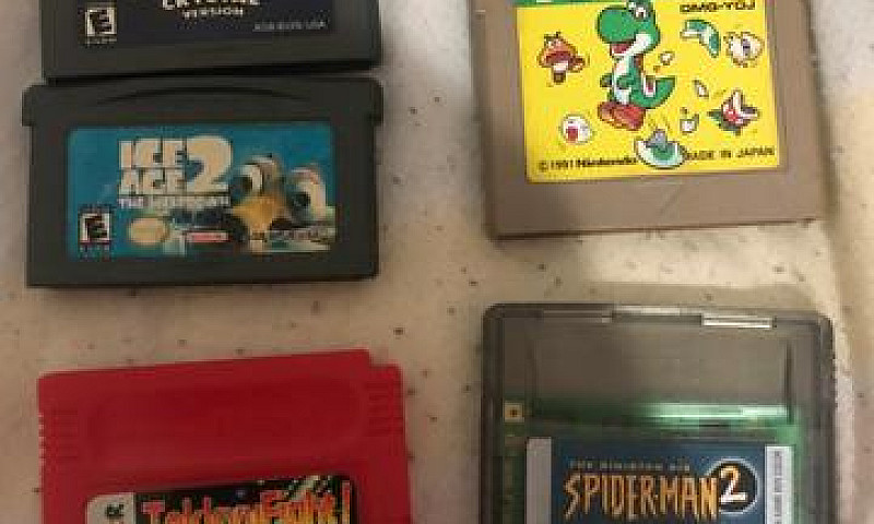 14 Fitas De Gameboy ...