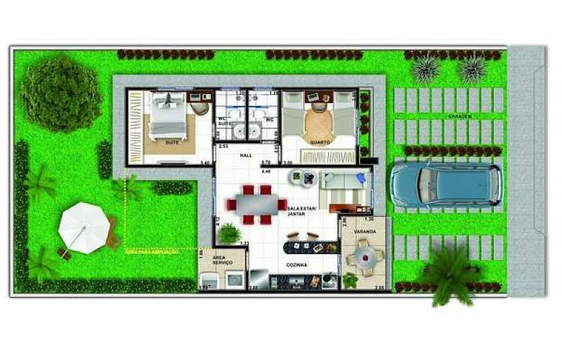 Casas Na Planta Conj...