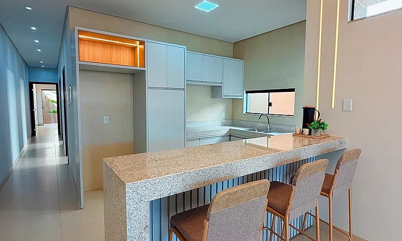 Casa Com 3 Suítes Pr...