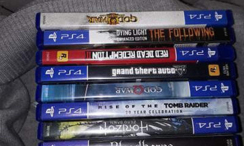 Jogos De Ps4...