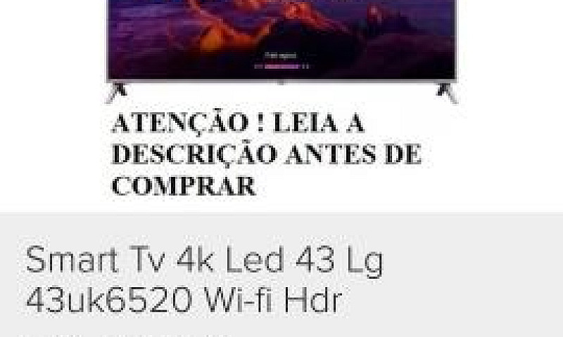Tv Lg 43` 4K...