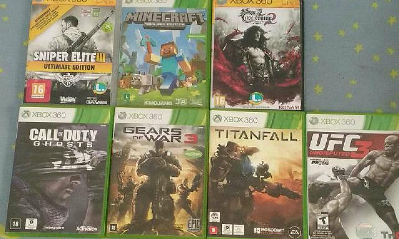 Jogos Xbox 360...