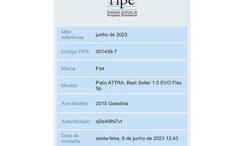 Fiat Palio 2015 1.0 ...