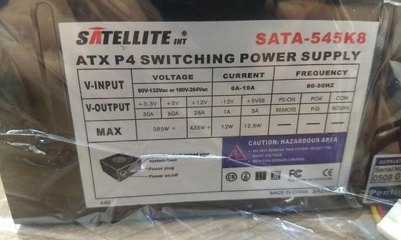 Fonte Atx 450W Satel...
