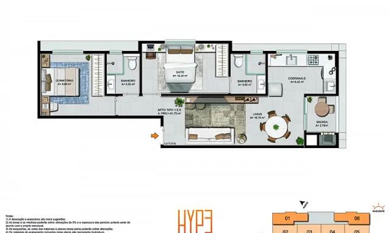 Apartamento Em Itape...