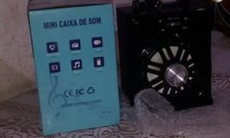 Mini Caixa De Som Co...