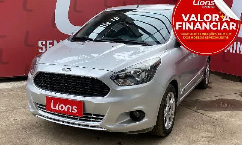 Ford Ka 1.0 Sel 2017...